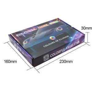 Nuovo LumenX per Anello LED Angel Eye Phantom Modificato, Controllo Mobile, Luce Diurna, Anello Apertura Faro 12V - Product Image 6