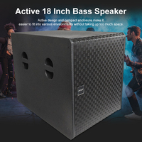 Nuevo Altavoz Profesional Activo con Amplificador DSP Integrado, Subwoofer para Fiestas, DJ, Exteriores, Subwoofer de Bajos Potentes de 18 Pulgadas