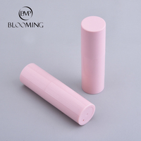 Conteneur de bâton de déodorant en plastique de forme de rouge à lèvres personnalisé de haute qualité 5g 7g 10g bouchon à vis d'emballage cosmétique vide de push-up