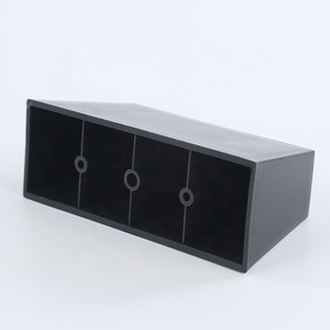 Gambe <span class=keywords><strong>per</strong></span> Mobili Regolabili Anticorrosione con Superficie Effetto <span class=keywords><strong>Legno</strong></span>, Piedini <span class=keywords><strong>in</strong></span> Plastica Senza Viti <span class=keywords><strong>per</strong></span> <span class=keywords><strong>Sedie</strong></span>, Uso Esterno e Ospedaliero - Product Image 5