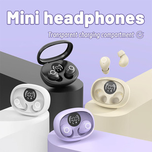 Sk31 Super Mini In-Ear para auriculares Bluetooth de alta apariencia sueño oculto batería de larga duración reducción de ruido LED al por mayor - Product Image 6