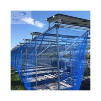 Système de structure d'installation de fermes solaires, système d'énergie solaire pour fermes agricoles, système photovoltaïque solaire agricole