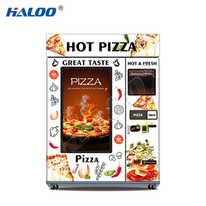Haloo fornitore di distributori automatici Maquina dependora De pizze Self Service intelligente completamente automatico distributore automatico di pizze calde