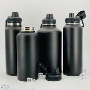 Thermos de voyage portable de haute qualité, en acier inoxydable avec revêtement en poudre, logo personnalisé, double paroi, isolé sous vide - Product Image 6