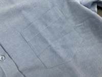 Kemeja Kasual Oxford untuk Pria Katun Berwarna Benang Lengan Panjang Kancing Depan Sentuhan Lembut Klasik Longgar Produsen OEM Logo Kustom