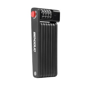 Lucchetto a Combinazione in Acciaio per <span class=keywords><strong>Bicicletta</strong></span>, Leggero e Pieghevole, <span class=keywords><strong>Antifurto</strong></span> per Bici da Montagna, Strada ed Elettriche - Product Image 1