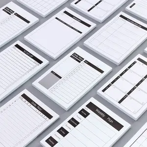 2023 Nieuwe Producten Papier Scheur Memo Pad Notitieblok Geheugen Schrijfblok Dagelijkse Plan Wekelijkse Plan Lijst