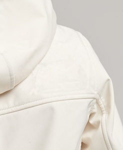 Autumn Spring New Designs Custom Your logo <strong>Women</strong> <strong>Coat</strong> Casual White Hooded <strong>Softshell</strong> Jacket - Product Image 5
