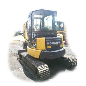 Komatsu รถตักตีนตะขาบขนาดเล็ก PC55มือสองสภาพการทำงานที่ดีส่วนประกอบหลักมอเตอร์ปั๊มเครื่องยนต์น้ำหนัก5160กก. - Product Image 2