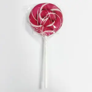 Trung Quốc Nhà Máy 20 gam ngọt ngào hình tròn Raspberry có hương vị kẹo cứng Lollipop kẹo