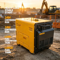 7/8/9/10KVA Superleiser Schalldichter Dieselgenerator mit Fernbedienung für Gewerbe und Einkaufszentren
