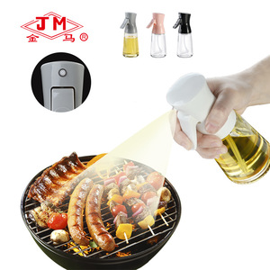 Bouteille pulvérisateur d'huile en verre de qualité alimentaire, résistante aux fuites, pour barbecue et friteuse à air, utilisation en camping, taille M - Product Image 1