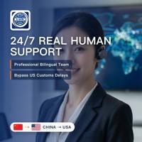 Transitaire international Chine-USA, service d'expédition DDP porte-à-porte pour le commerce électronique et les marchandises en gros
