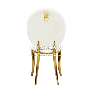 Sillas con respaldo <span class=keywords><strong>de</strong></span> León modernas Asientos para eventos con diseño colorido para hoteles Comedor Sala <span class=keywords><strong>de</strong></span> estar al aire libre - Product Image 5