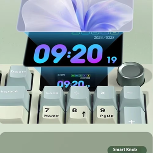 LT95 3Mode Mechanical Keyboard RGB With Volume Knob Smart Display Gasket Structure for Gaming Keyboard - Product Image 4