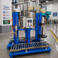 Machine de remplissage d'huile et de savon liquide YDHJ 5-20L avec réservoir de stockage en acier inoxydable SS304 et système de bouchage pneumatique sous pression pour liquides chimiques