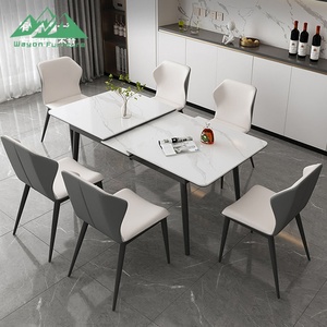 Ensemble de salle à manger de haute qualité Wayon, design d'intérieur, <span class=keywords><strong>table</strong></span> <span class=keywords><strong>et</strong></span> chaises multifonctionnelles pour salle à manger de villa - Product Image 2