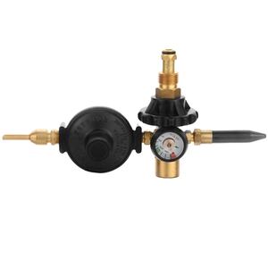 2023 regolatore di gonfiaggio del flusso d'aria a palloncino in lattice di elio in ottone di precisione 3000 PSI con manometro - Product Image 1