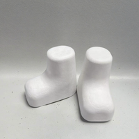 Emballage personnalisable pour chaussures en pulpe de bagasse écologique, moulé à sec, pour emplumage et étirement