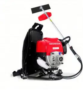 Wholesale grass trimmer roller-Hot selling GX35 4 stroke backpack weeding machine gasoline brush cutter