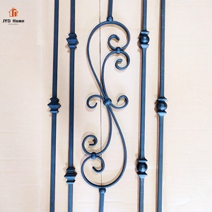 En gros, Balustre d'escalier décoratif d'intérieur carré en fer forgé creux de 1/2 pouce avec articulation simple pour <span class=keywords><strong>garde</strong></span>-<span class=keywords><strong>corps</strong></span> métallique - Product Image 4