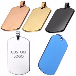 Placa de Identificación Personalizada para Mascotas con Nombre y Foto Grabada con Láser en Metal de Acero Inoxidable, Etiquetas para Perros y Gatos, Sublimación - Product Image 1