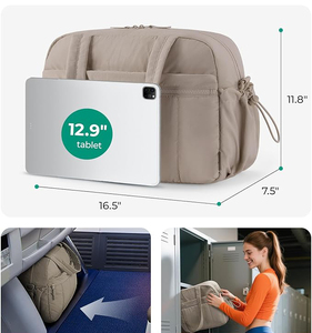 Спортивная сумка для женщин, дорожная сумка, легкая сумка для путешествий на выходные, сумка через плечо, водонепроницаемая, OEM - Product Image 2