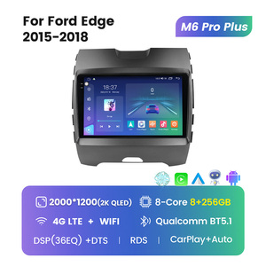 <strong>NEW</strong> M6 PRO Voice Control Android 12 2K QLED Car Electronic Screen for Ford Edge 2 2015 - 2018 DSP BT Car Radio <strong>Dvd</strong> - Product Image 3