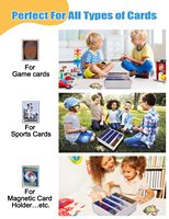 Caja de papel de cartón rígido personalizada de lujo, almacenamiento de tarjetas comerciales premium y tablero de juego de cubierta, producto de embalaje e impresión de alta calidad