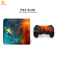 Autocollants personnalisés pour manette de jeu, accessoires pour PS4 Slim, autocollant de protection