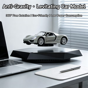 Modelo de Coche Levitante Antigravedad 360 °   Modelo de Coche Flotante Giratorio Ecológico, Decoración de Escritorio para Oficina - Product Image 1