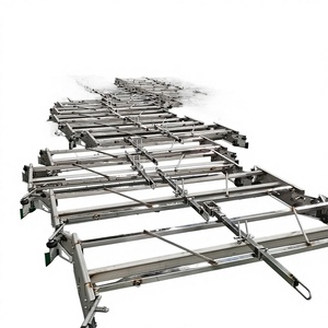 Nouvelle gratteuse à fumier automatique en métal argenté 1 pour les fermes <span class=keywords><strong>de</strong></span> porcs, <span class=keywords><strong>de</strong></span> poulets, <span class=keywords><strong>de</strong></span> moutons, <span class=keywords><strong>de</strong></span> bovins et <span class=keywords><strong>de</strong></span> canards - Machine <span class=keywords><strong>de</strong></span> grattage et d'élimination entièrement automatique - Product Image 1