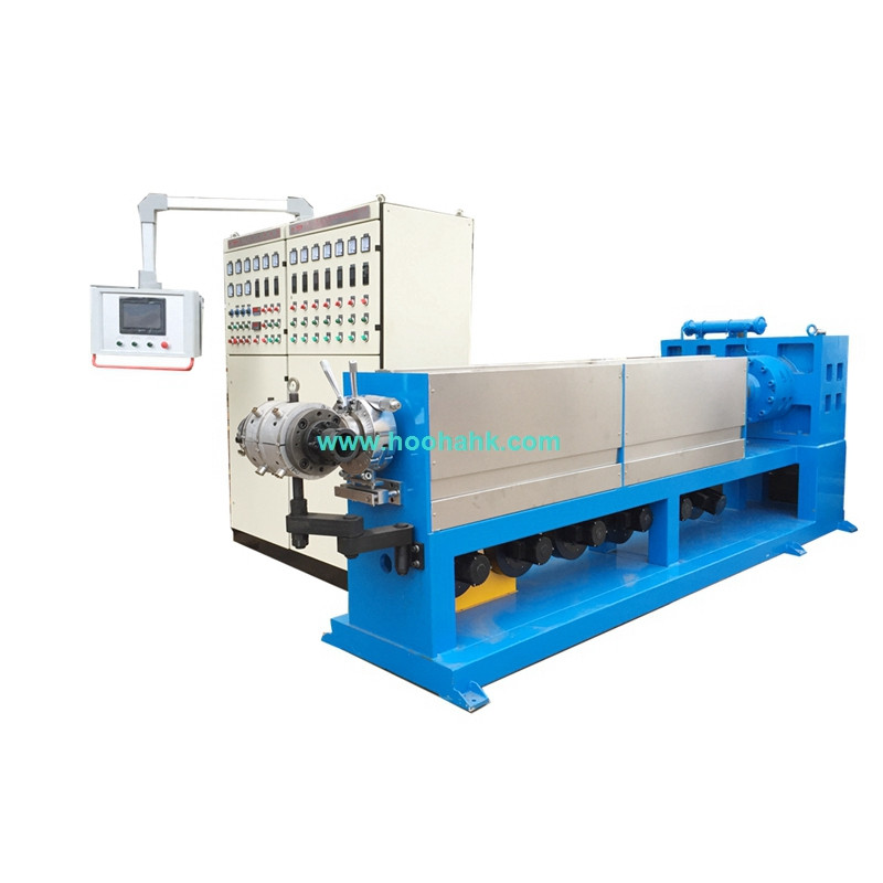 150mm Extruding Electrical Cable Manufacturing Machine PVC Insulation