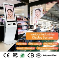Terminal de Pago Automático de Autoservicio con Escáner de Código QR, Animación y Gráficos para Uso en Tiendas Minoristas y Metro