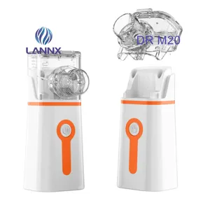 LANNX DR M20 taşınabilir örgü nebulizatör el ultrasonik nebulizador Inhaler hastane ve aile astımı kompresör nebulizatör