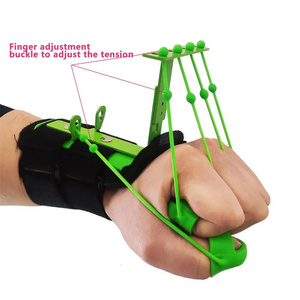 Pelatih tangan silikon penguat lengan bawah untuk kekuatan penarik pergelangan tangan pelatih latihan rehabilitasi 5 jari - Product Image 4