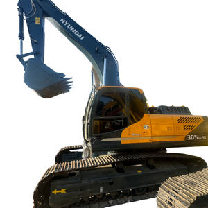 Excavatrice sur chenilles Hyundai R305LC-9T d'occasion, année 2024, 30 tonnes, pour travaux de construction lourds, avec peu d'heures de fonctionnement - Product Image 1