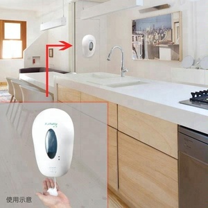 1000Ml Bọt Drop Shipping Tường-Lỏng Gắn Cảm Ứng Miễn Phí Tay Xà Phòng Khử Trùng <span class=keywords><strong>Dispenser</strong></span> Đứng - Product Image 3