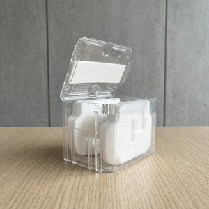 Boîte à montres double compartiment en plastique durable avec rembourrage en mousse antichoc et design incliné innovant pour présentation en vitrine - Product Image 3