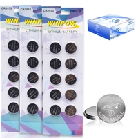 Muestra gratis 3V Cr2032 Cr 2032 Botón de celda de reloj Batería de llave de coche remota