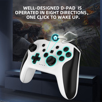 Manette de jeu transfrontalière GAMINJA NS009 pour Switch, sans fil Bluetooth, avec gyroscope six axes et vibration, compatible Black Myth Wukong
