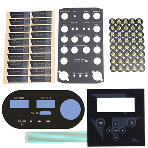 ฟิล์มสมาร์ทเมมเบรนแบบกำหนดเองพร้อมสวิตช์เปิด/ปิด พร้อมไฟ LED โดมโลหะสำหรับแสดงสถานะแบตเตอรี่ - Product Image 4