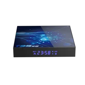 Mới đến s905w2 TV Box 2.4G 5.8G Dual Wifi 2GB RAM 16GB Rom Android 11 Internet TV box T95 W2 thông minh Set Top Box