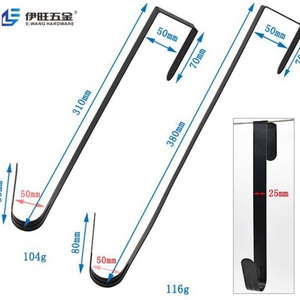 YIWANG Wholesale Seasonal Decor Metal Iron Christmas <b>Wreath</b> <b>Hanger</b> <b>Door</b> Hooks - Product Image 3