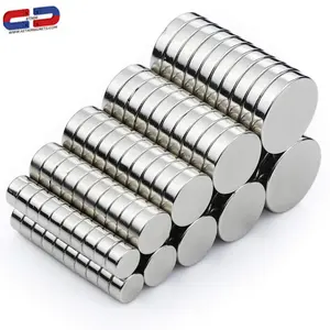 Super Powerful Strong Bulk Small Round NdFeB Neodymium Disc Magnets N35 Rare Earth NdFeB Magnet for Refrigerator and Var