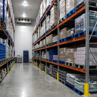 Étagère de stockage d'entrepôt robuste sur mesure en acier Q235B pour la logistique des pièces automobiles avec une capacité de charge de 1000 à 4000 kg