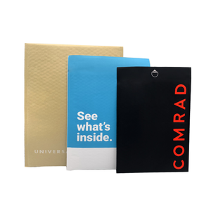 100% phân hủy sinh học biểu tượng tùy chỉnh Kraft bong bóng bưu phẩm vận chuyển phong bì sinh thái thân thiện bao bì gửi thư Túi bong bóng bưu phẩm 6*10 inch - Product Image 3