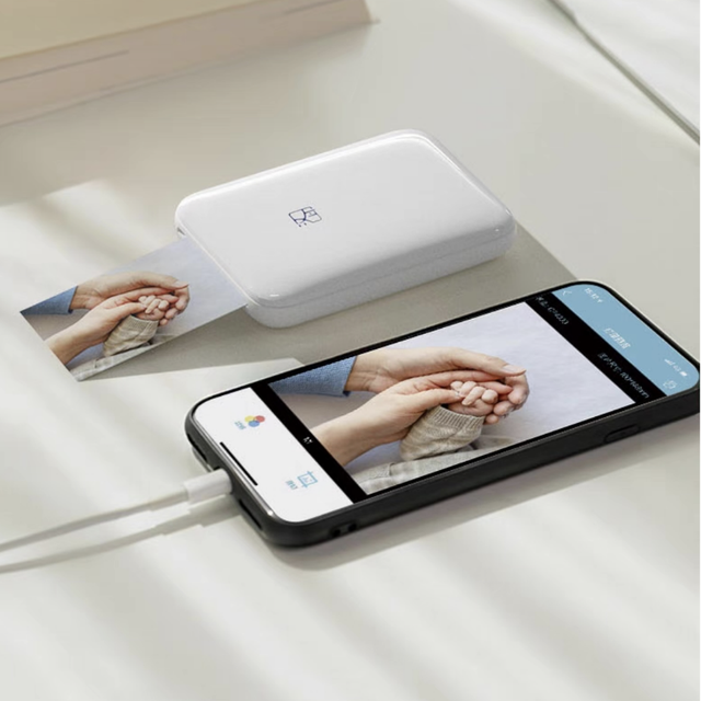 Hanin HPRT MT53 Mini Pocket 3 Inch Portable Color Photo Printer USB Wireless AR Picture Printer for Mobile Phone