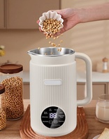110V-220V Mini Machine à lait de soja sans filtre ménage entièrement automatique disjoncteur mural Intelligent écran écrou fabricant de lait