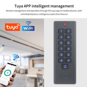 Clavier noir Tuya Wiegand, lecteur de cartes RFID 125 kHz, étanche IP67, système d'entrée de porte autonome intelligent Tuya WiFi, contrôleur d'accès - Product Image 4
